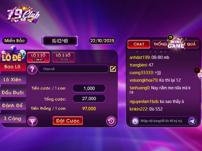 lo de truyen thong 79club co he so thuong cao chua tung co