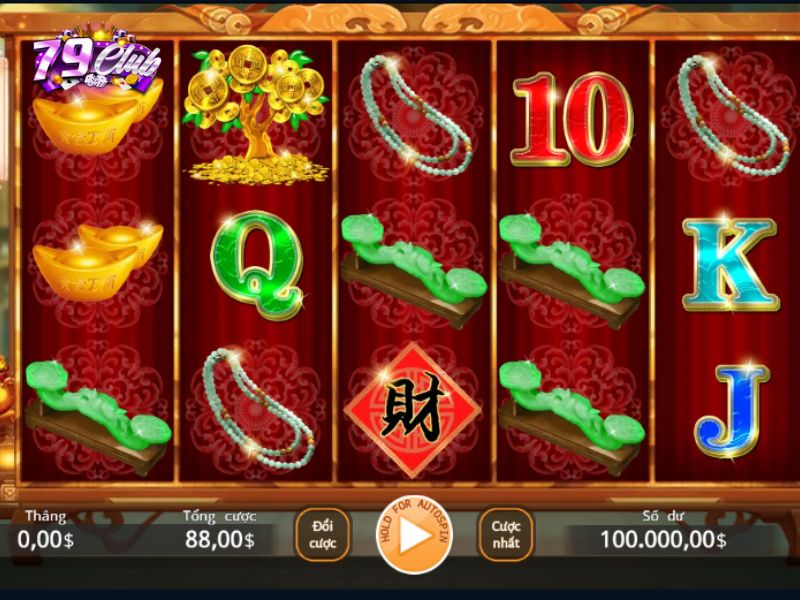 Giao dien dac trung cua No hu Treasure Bowl